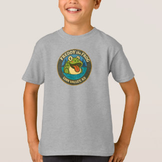 カンザス州リンヴァレーのファンキーフレディフロッグ キッズTシャツ Tシャツ