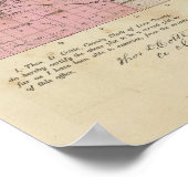 カンザス州リン郡 ポスター (角)