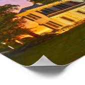 カンザス州レネクサのラクマン・トンプソン・エステート・ファームハウス ポスター (角)