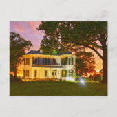 カンザス州レネクサのラクマン・トンプソン・エステート・ファームハウス ポストカード (正面)