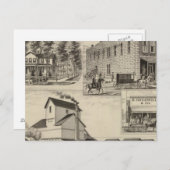 カンザス州ロックウェル ポストカード (正面/裏面)