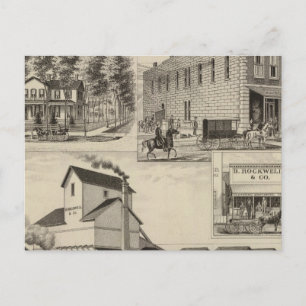 カンザス州ロックウェル ポストカード