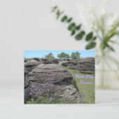 カンザス州ロックシティ ポストカード (スタンド正面)