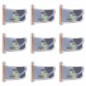 カンザス州国旗 シール (正面)