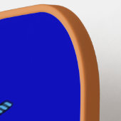 カンザス州旗ピックボールパドル ピックルボールラケット (左詳細)