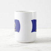 カンザス州旗マグ コーヒーマグカップ (中央)