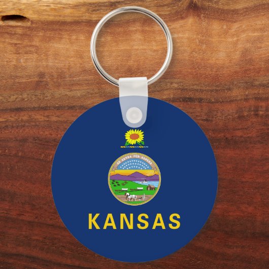 カンザス州旗 キーホルダー (裏面)