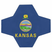 カンザス州旗 サッカーボール (フラット)