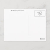 カンザス州旗 ポストカード (裏面)