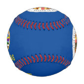 カンザス州旗 野球ボール (裏面)