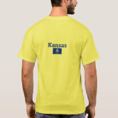 カンザス州旗 Tシャツ (裏面)