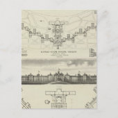 カンザス州狂のアシルム ポストカード (正面)