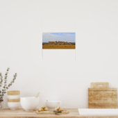 カンザス州西部のモニュメントロック ポスター (キッチン)