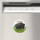 カンザス州1861 - 2011 マグネット (インサイチュ (食洗機))