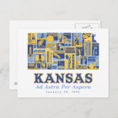 カンザス州 – アストラ・パー・アスペルガー – ポストカード (正面/裏面)