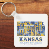 カンザス州：アスペルガー当たりアストラ – Keychain キーホルダー (正面)