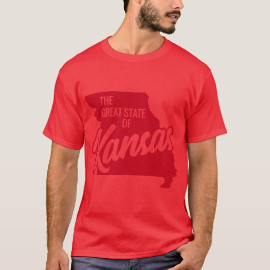 カンザス州 Tシャツ (正面)