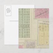 カンザス州Kickapoo、Linwood、Fairmount、Lenape ポストカード (正面/裏面)