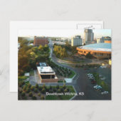 カンザス州Performing Arts Downtown Wichita ポストカード (正面/裏面)