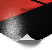 カンザス油ウェルポンプシルエットフォト/ポスター フォトプリント            (角)