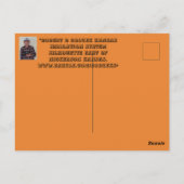 カンザス灌漑システム日没ポストカード ポストカード (裏面)