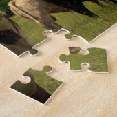 カンザス牛のパズル ジグソーパズル (側面)