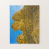 カンザス砂岩の形成。 ジグソーパズル (縦)