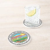 カンザス素晴らし州の封印 コースター (側面)