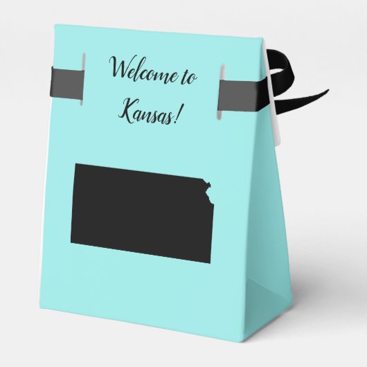 カンザス結婚ビーフボックス州マップへようこそ フェイバーボックス (裏面サイド)