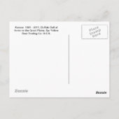 カンザス1861 - 2011 ポストカード (裏面)