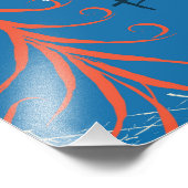 カンザス「ひまわり州」ヴィンテージ旅行ポスター フォトプリント            (角)