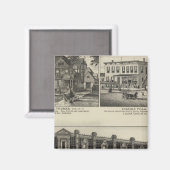 カンザス・アチソン マグネット (正面/裏面)