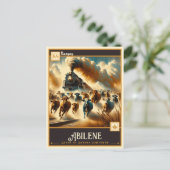 カンザス・アビリーン |ヴィンテージ ポストカード (スタンド正面)