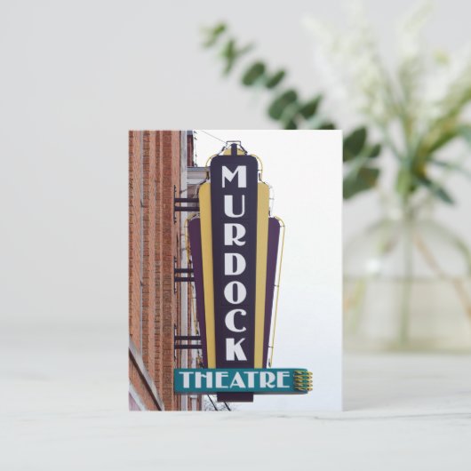 カンザス・ウィチタ州マードック・シアター ポストカード (スタンド正面)