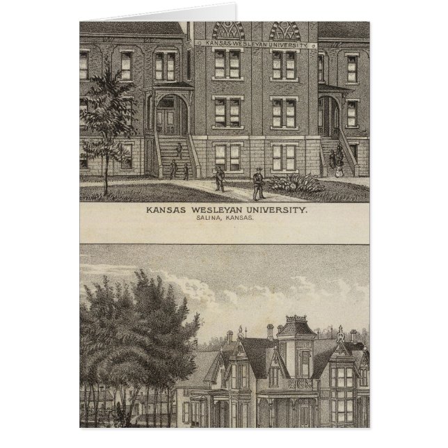 カンザス·ウェスリーアン大学 (正面)