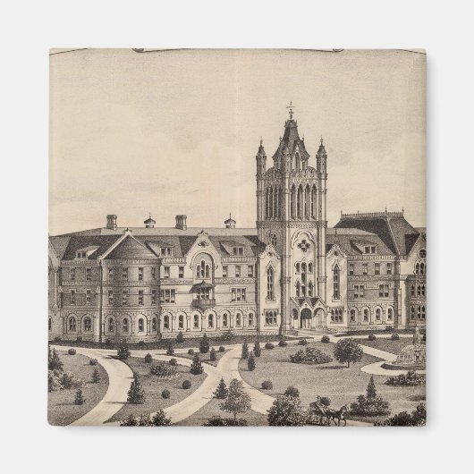 カンザス・エルドラド大学 マグネット (正面)