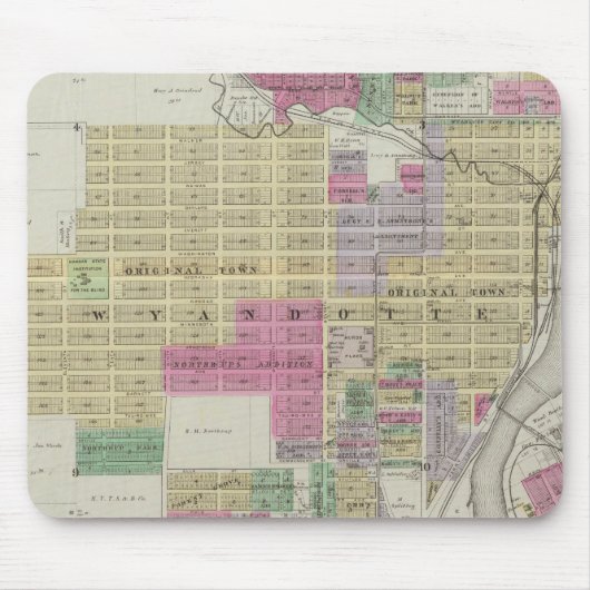 カンザス·カンザス·シティ マウスパッド (正面)