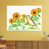 カンザス キャンバスプリント (インサイチュ (リビング))