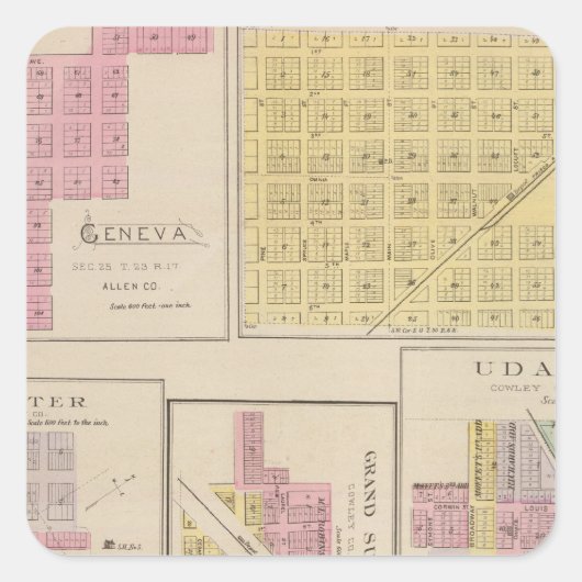 カンザス・グランド・サミット、ジュネーブ、アトランタ、デクスター スクエアシール (正面)