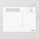 カンザス・サンセット ポストカード (裏面)