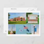 カンザス、シティホール、ベルアイア ポストカード (正面/裏面)