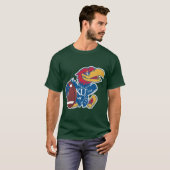 カンザス・ジェイホークス Tシャツ (正面フル)