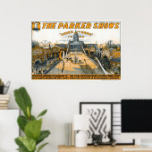 カンザス・セミセンテニアル。州ハウス敷地。 ポスター (ホームオフィス)