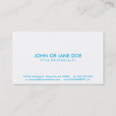 カンザス・チル・フェード 名刺 (裏面)