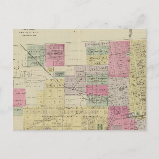 カンザス・ノース・リーヴンワース ポストカード (正面)