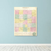 カンザス・ノートン郡 キャンバスプリント (インサイチュ (ウッドフロア))