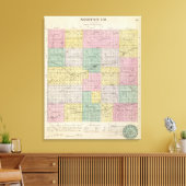 カンザス・ノートン郡 キャンバスプリント (インサイチュ (リビング))