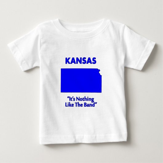 カンザス - バンドとは別物 ベビーTシャツ (正面)