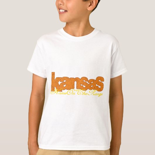 カンザス – ホームオンザレンジ Tシャツ (正面)
