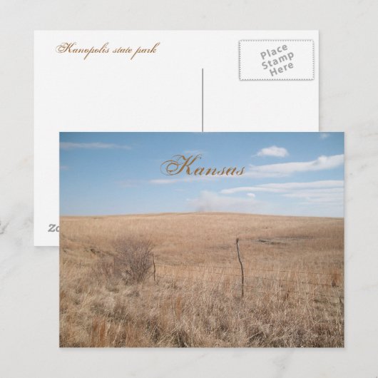 カンザス ポストカード (正面/裏面)